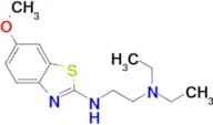 N,N-diethyl-N'-(6-methoxy-1,3-benzothiazol-2-yl)ethane-1,2-diamine