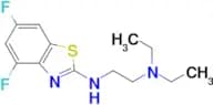N'-(4,6-difluoro-1,3-benzothiazol-2-yl)-N,N-diethylethane-1,2-diamine