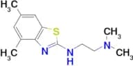 N'-(4,6-dimethyl-1,3-benzothiazol-2-yl)-N,N-dimethylethane-1,2-diamine