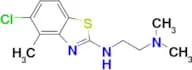 N'-(5-chloro-4-methyl-1,3-benzothiazol-2-yl)-N,N-dimethylethane-1,2-diamine
