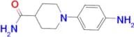 1-(4-aminophenyl)piperidine-4-carboxamide