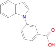 3-(1H-indol-1-yl)benzoic acid
