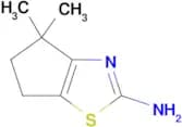 4,4-dimethyl-5,6-dihydro-4H-cyclopenta[d][1,3]thiazol-2-amine