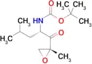 Tert-Butyl ((S)-4-methyl-1-((R)-2-methyloxiran-2-yl)-1-oxopentan-2-yl)carbamate