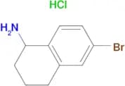 6-Bromo-1,2,3,4-tetrahydronaphthalen-1-amine hydrochloride