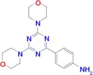 4-(4,6-Dimorpholino-1,3,5-triazin-2-yl)aniline