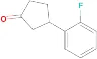 3-(2-FLUOROPHENYL)CYCLOPENTANONE