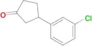 3-(3-CHLOROPHENYL)CYCLOPENTANONE