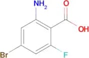 2-AMINO-4-BROMO-6-FLUOROBENZOIC ACID