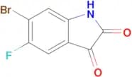 6-BROMO-5-FLUOROINDOLINE-2,3-DIONE