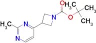 1-BOC-3-(2-METHYLPYRIMIDIN-4-YL)AZETIDINE