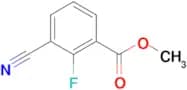 METHYL 2-FLUORO-3-CYANOBENZOATE