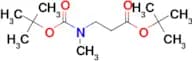 TERT-BUTYL 3-((TERT-BUTOXYCARBONYL)(METHYL)AMINO)PROPANOATE