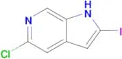 5-CHLORO-2-IODO-1H-PYRROLO[2,3-C]PYRIDINE