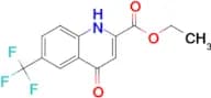 ETHYL 4-HYDROXY-6-(TRIFLUOROMETHYL)QUINOLINE-2-CARBOXYLATE