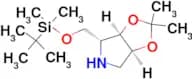 (3AR,4R,6AS)-4-(TERT-BUTYL-DIMETHYL-SILANYLOXYMETHYL)-2,2-DIMETHYL-TETRAHYDRO-[1,3]DIOXOLO[4,5-C]P…