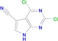 2,4-DICHLORO-7H-PYRROLO[2,3-D]PYRIMIDINE-5-CARBONITRILE