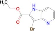 3-BROMO-1H-PYRROLO[3,2-B]PYRIDINE-2-CARBOXYLIC ACID ETHYL ESTER