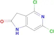 4,6-DICHLORO-1,3-DIHYDRO-2H-PYRROLO[3,2-C]PYRIDIN-2-ONE