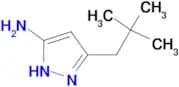 5-(2,2-DIMETHYLPROPYL)-1H-PYRAZOL-3-AMINE