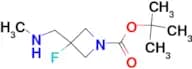 1-BOC-3-(METHYLAMINOMETHYL)-3-FLUOROAZETIDINE