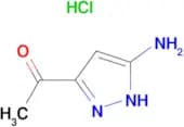 1-(3-AMINO-1H-PYRAZOL-5-YL)ETHANONE HCL