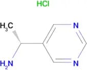 (1R)-1-(PYRIMIDIN-5-YL)ETHAN-1-AMINE HCL