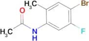 N-(4-BROMO-5-FLUORO-2-METHYLPHENYL)ACETAMIDE
