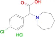 2-(AZEPAN-1-YL)-2-(4-CHLOROPHENYL)ACETIC ACID HCL