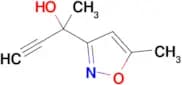 2-(5-METHYL-1,2-OXAZOL-3-YL)BUT-3-YN-2-OL