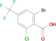 2-BROMO-6-CHLORO-4-(TRIFLUOROMETHYL)BENZOIC ACID