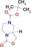 (S)-TERT-BUTYL 3-OXOTETRAHYDRO-1H-OXAZOLO[3,4-A]PYRAZINE-7(3H)-CARBOXYLATE
