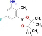 5-FLUORO-2-METHYL-3-(4,4,5,5-TETRAMETHYL-1,3,2-DIOXABOROLAN-2-YL)ANILINE