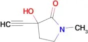 3-ETHYNYL-3-HYDROXY-1-METHYLPYRROLIDIN-2-ONE