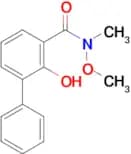 2-HYDROXY-N-METHOXY-N-METHYL-[1,1'-BIPHENYL]-3-CARBOXAMIDE