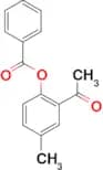 2-ACETYL-4-METHYLPHENYL BENZOATE