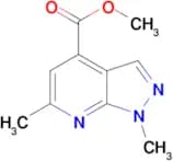 Methyl 1,6-dimethyl-1H-pyrazolo[3,4-b]pyridine-4-carboxylate