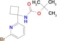 Tert-Butyl (1-(6-bromopyridin-2-yl)cyclobutyl)carbamate