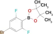 2-(4-Bromo-2,6-difluorophenyl)-4,4,5,5-tetramethyl-1,3,2-dioxaborolane