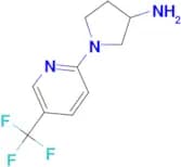 1-(5-(trifluoromethyl)pyridin-2-yl)pyrrolidin-3-amine