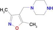 1-[(3,5-dimethylisoxazol-4-yl)methyl]piperazine