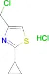 4-(chloromethyl)-2-cyclopropylthiazole hydrochloride