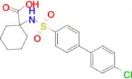 1-((4'-chloro-[1,1'-biphenyl])-4-sulfonamido)cyclohexane-1-carboxylic acid