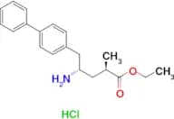 (2R,4S)-ETHYL 5-([1,1'-BIPHENYL]-4-YL)-4-AMINO-2-METHYLPENTANOATE HCL