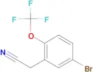 5-BROMO-2-(TRIFLUOROMETHOXY)PHENYLACETONITRILE