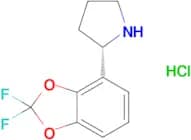 (S)-2-(2,2-DIFLUOROBENZO[D][1,3]DIOXOL-4-YL)PYRROLIDINE HCL