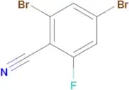 2,4-DIBROMO-6-FLUORO-BENZONITRILE