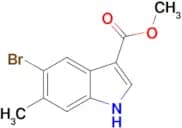 METHYL 5-BROMO-6-METHYL-1H-INDOLE-3-CARBOXYLATE