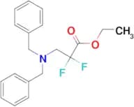 ETHYL 3-(DIBENZYLAMINO)-2,2-DIFLUOROPROPANOATE