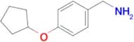 [4-(CYCLOPENTYLOXY)PHENYL]METHANAMINE